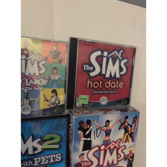 Lot Of 5 The Sims Pc Game Lot See Photos #178